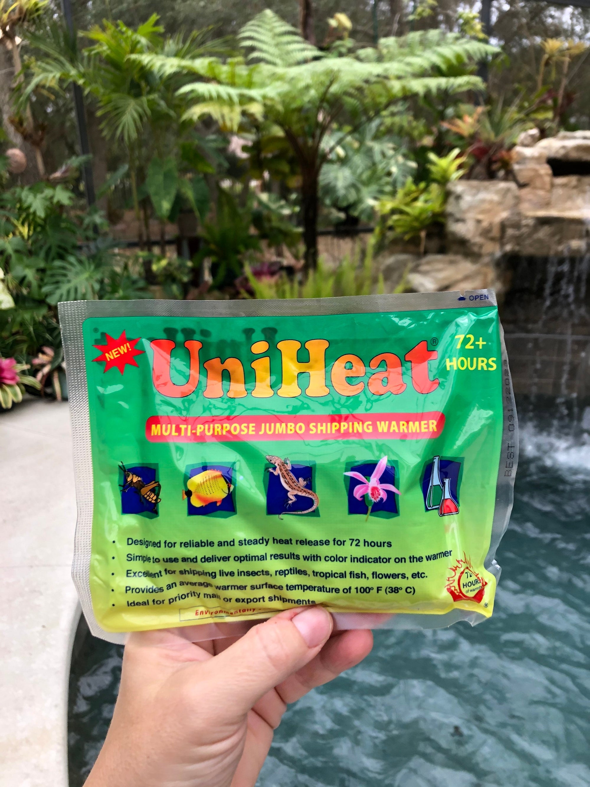 For Plant Orders only - UniHeat Heat Pack 72 hours available Shipment